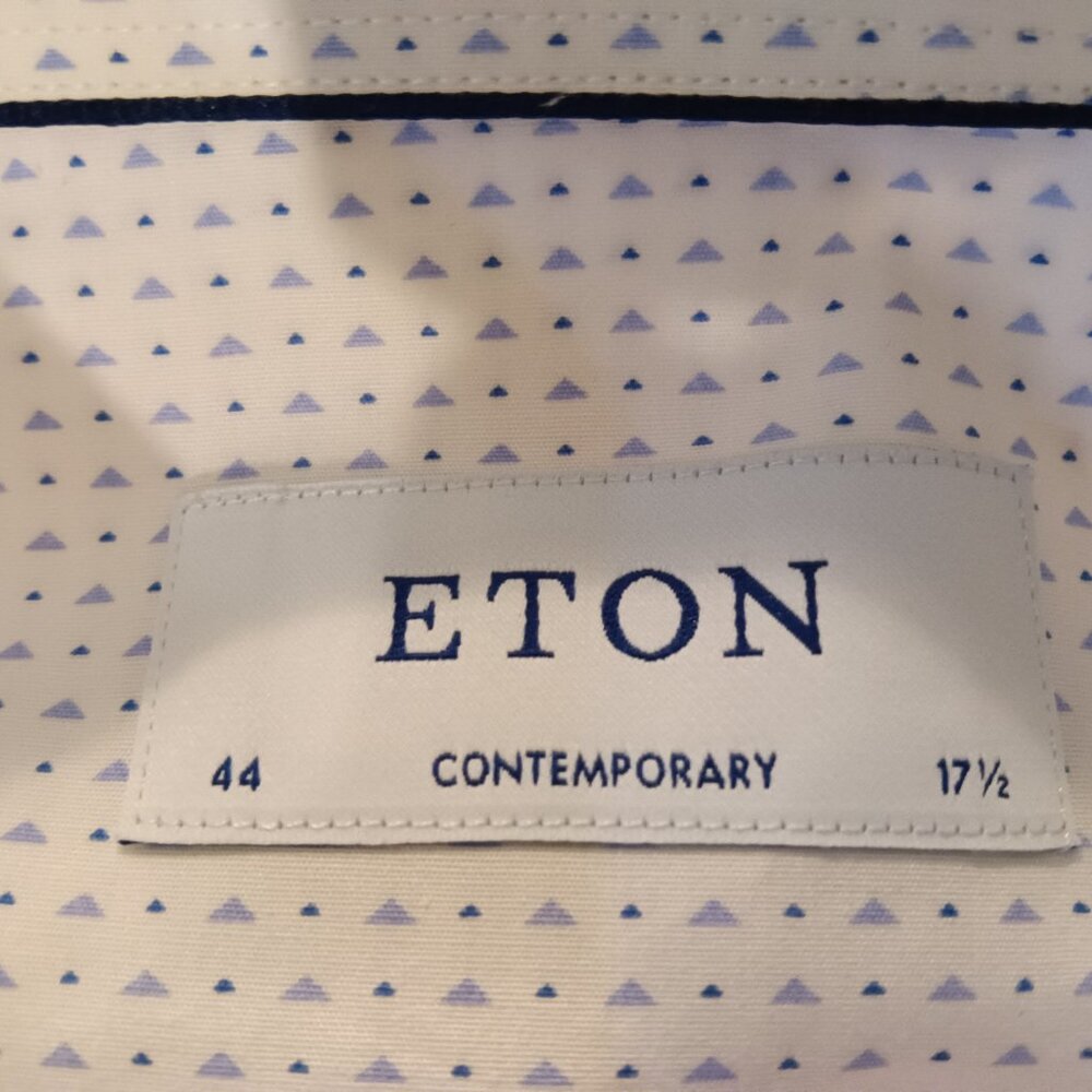 ETON 5 Contemporary Men's Dress Shirts XL  17-17.25 / 44 - Picture 13 of 13